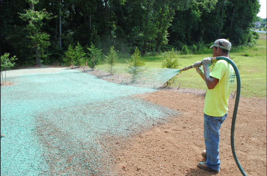 Hydroseeding