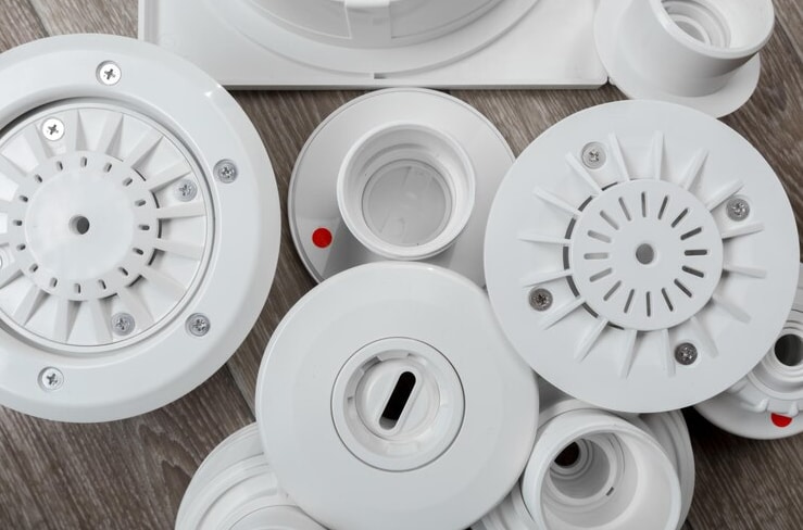 Smoke detector installation