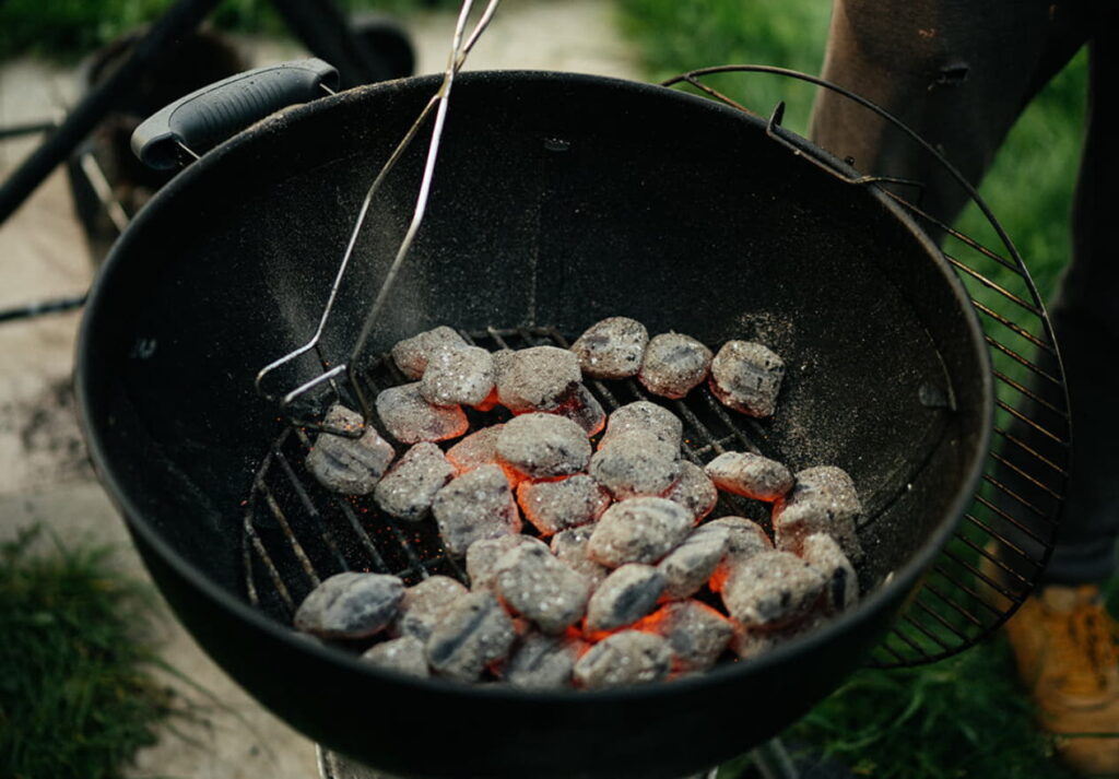 BBQ briquettes