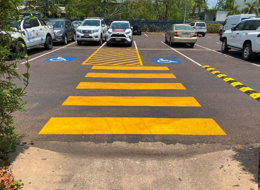 line markers in Brisbane